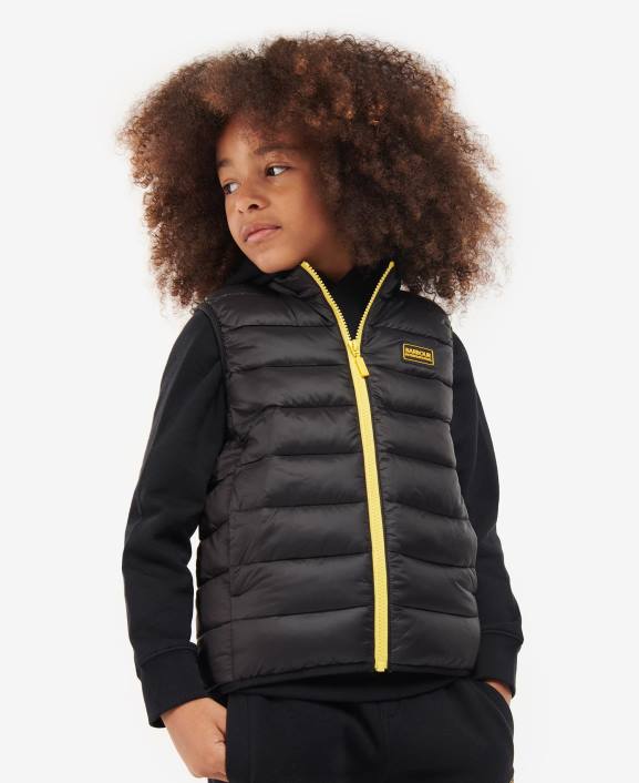 Boys True Blue Barbour Reed Gilet 40VB2483