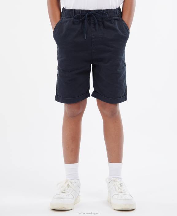 Boys Stone Barbour Chino Shorts 40VB2513