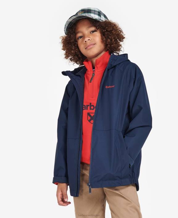 Boys Ochre Barbour Cromar Showerproof Jacket 40VB2492