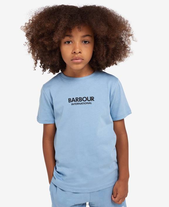 Boys Black Barbour Formular T-Shirt 40VB2530