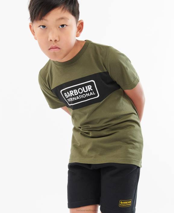 Boys Cargo Barbour Panel T-Shirt 40VB2534