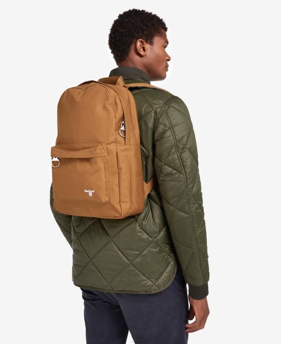 Men Olive Barbour Cascade Backpack 40VB2212