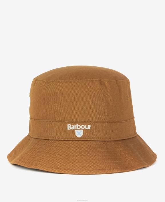 Men Asphalt Barbour Cascade Bucket Hat 40VB2291