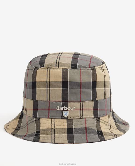 Men Classic Tartan Barbour Tartan Bucket Hat 40VB2270