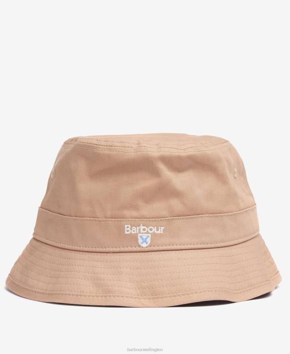 Men Olive Barbour Cascade Bucket Hat 40VB2261