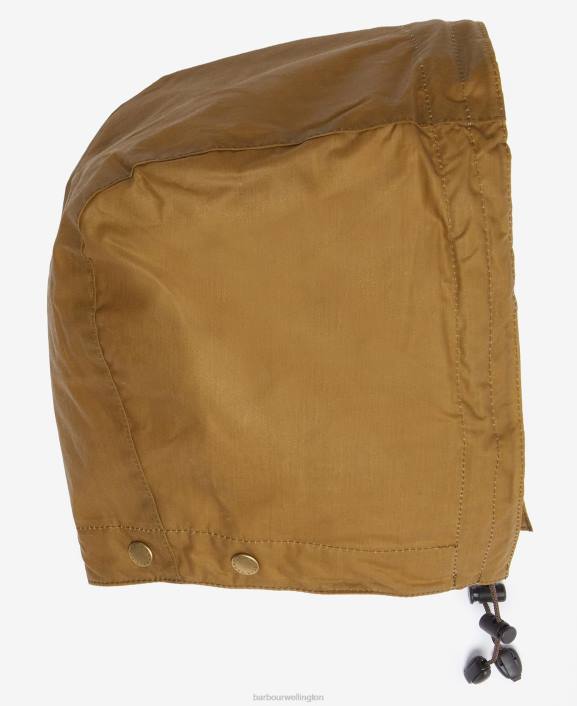 Men Sand Barbour Lightweight Wax Hood 40VB2344