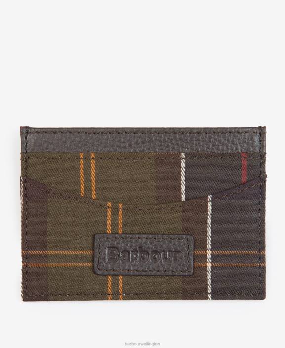 Men Classic Tartan Barbour Tartan Card Holder 40VB2380