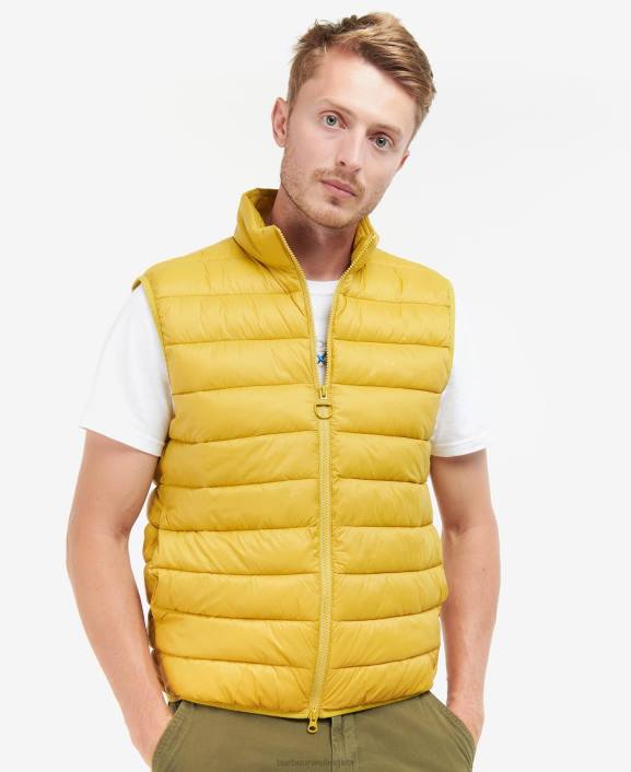 Men Camber Yellow Barbour Bretby Gilet 40VB281