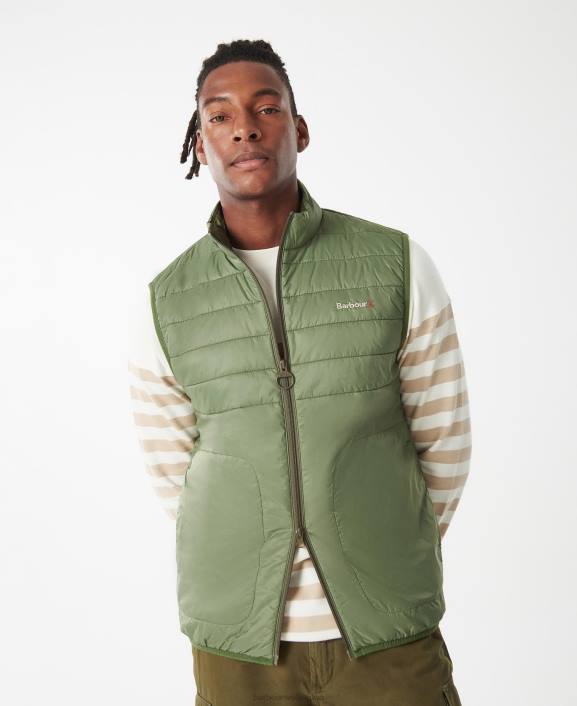 Men Olivine Barbour Shoreline Gilet 40VB250