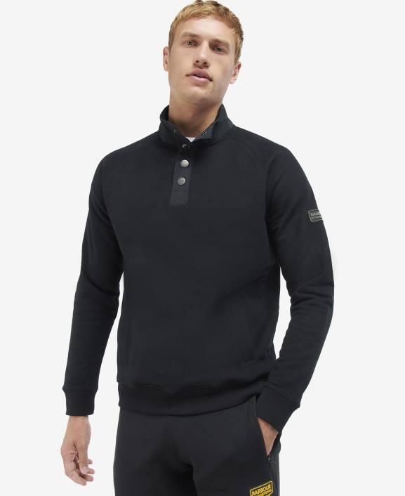 Men Classic Black Barbour Dual Sweatshirt 40VB1047