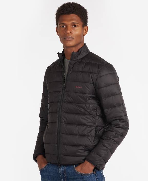 Men Navy Barbour Penton Quilted Jacket 40VB103