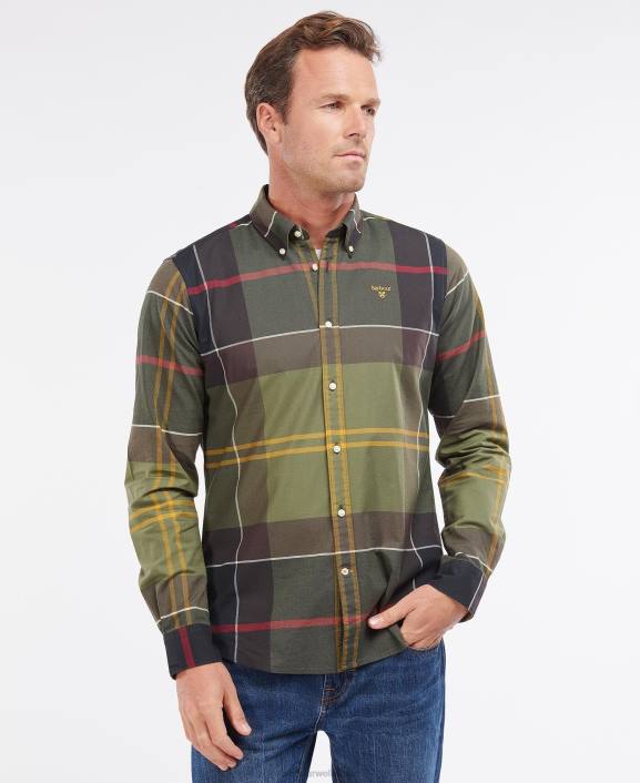 Men Classic Tartan Barbour Sutherland Tailored Shirt 40VB303