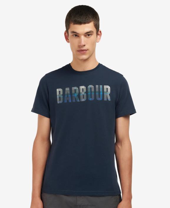 Men Asphalt/Amble Barbour Thurso T-Shirt 40VB908