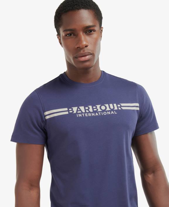 Men Ink Barbour Oscar T-Shirt 40VB846