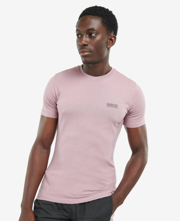 Men Mauve Barbour Small Logo T-Shirt 40VB813