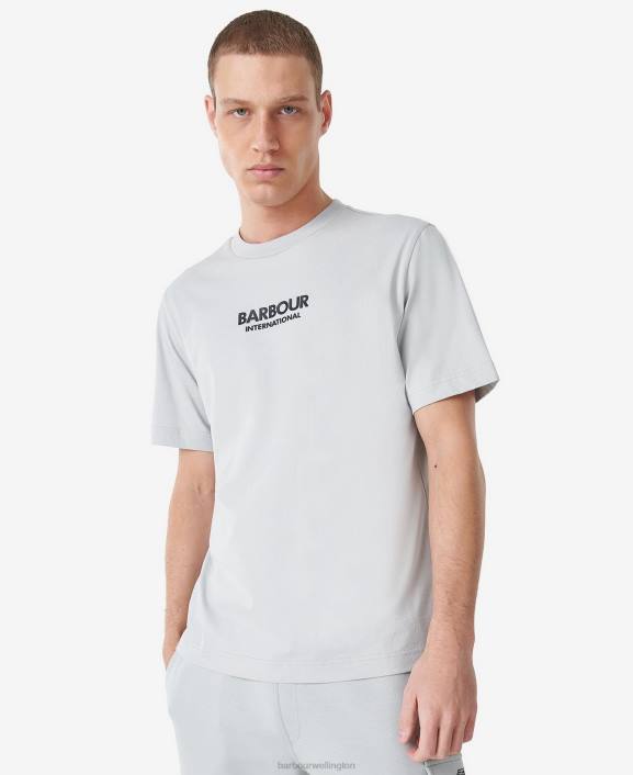 Men Silver Ice Barbour Formula T-Shirt 40VB870