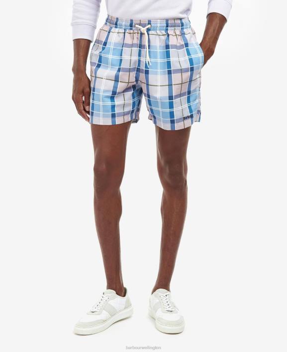 Men Classic Tartan Barbour Tartan Swim Shortrs 40VB1233