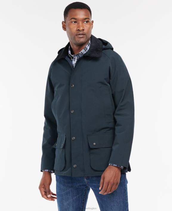 Men Navy/Dress Barbour Waterproof Ashby Jacket 40VB177