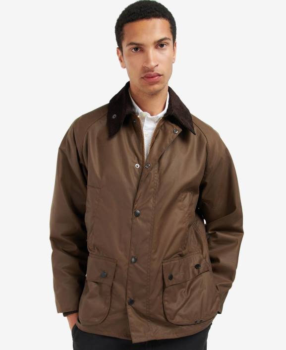 Men Bark Barbour Bedale Wax Jacket 40VB30