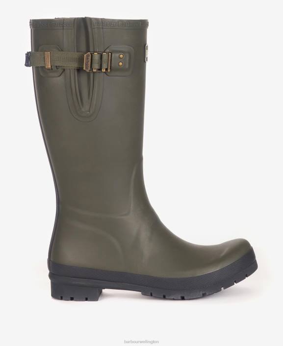 Men Black Barbour Cirrus Wellingtons 40VB1359