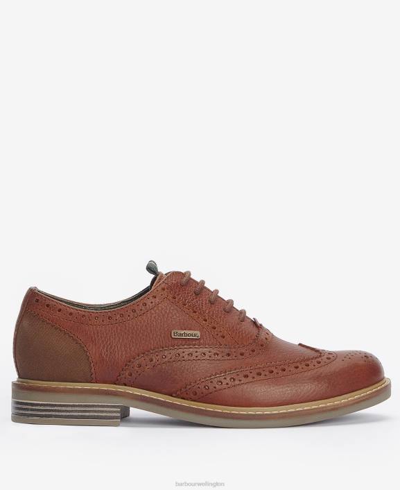 Men Cedar Milled Barbour Redcar Oxford Shoes 40VB1328