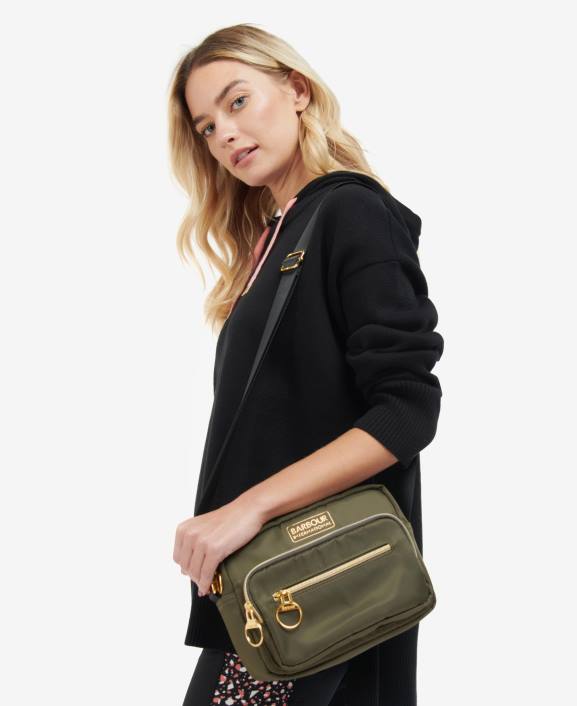 Women Palmers Green Barbour Qualify Crossbody Bag 40VB2410