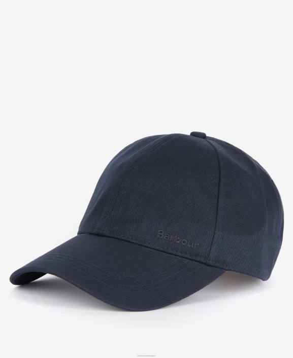 Women Classic Black Barbour Olivia Sports Cap 40VB2434