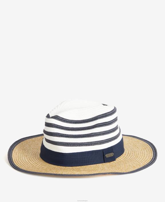 Women Navy/Ecru Barbour Kenmore Fedora 40VB2428