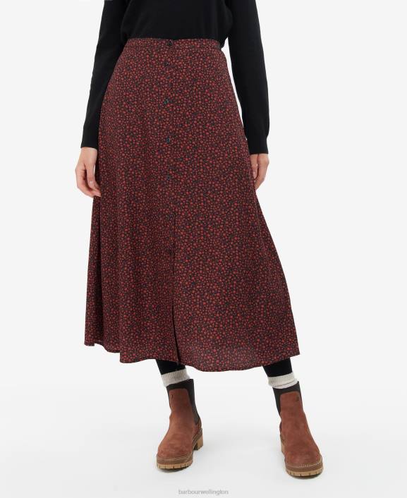 Women Classic Multi Barbour Anglesey Skirt 40VB1846