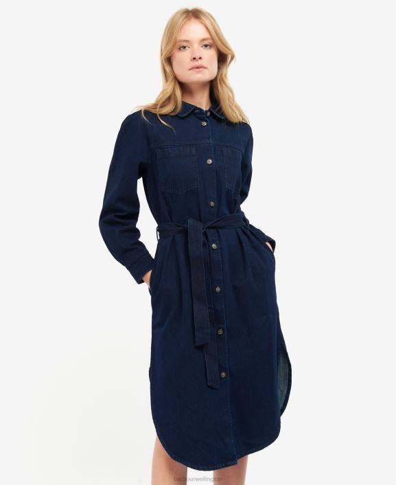 Women Indigo Barbour Adria Dress 40VB1903