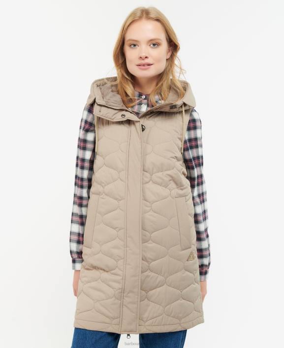 Women Olive Tree Barbour Nahla Gilet 40VB1577