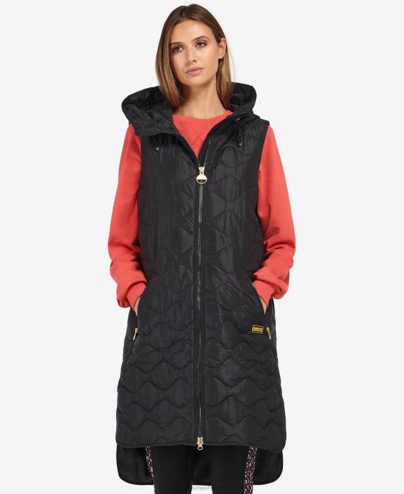 Women Palmer Green Barbour Broadhurst Quilted Gilet 40VB1549