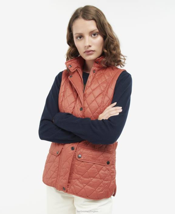 Women Rose Dust Barbour Otterburn Gilet 40VB1544