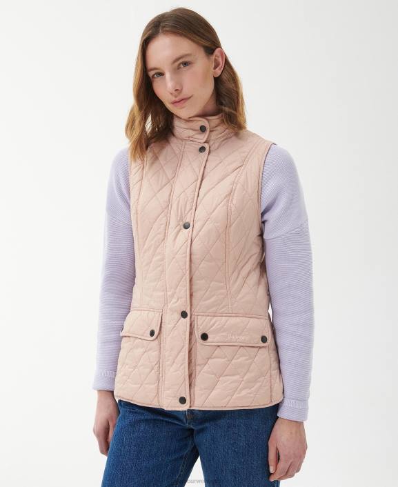 Women Rose Dust Barbour Otterburn Gilet 40VB1572