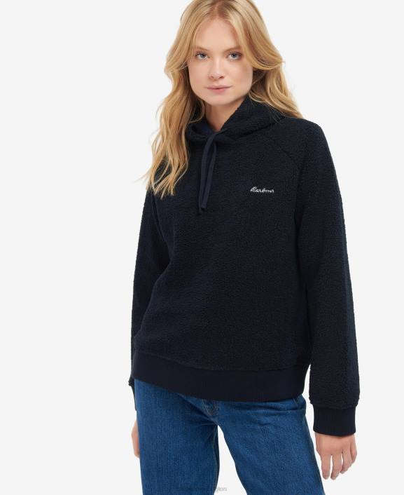 Women Aran Barbour Otterburn Fleece Hoodie 40VB2034