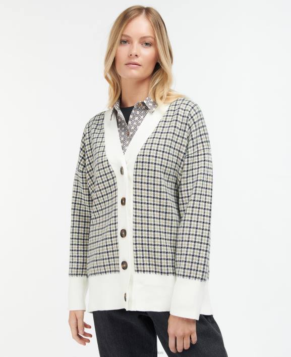 Women Multicheck Barbour Hebrides Cardigan 40VB1968