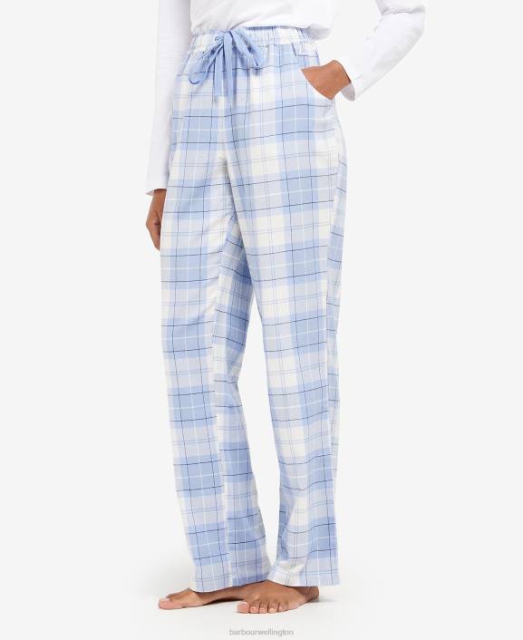 Women Pink Tartan Barbour Nancy PJ Trousers 40VB2044