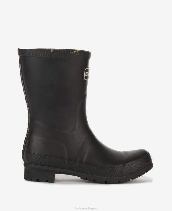 Women Black Barbour Banbury Wellington Boots 40VB2161