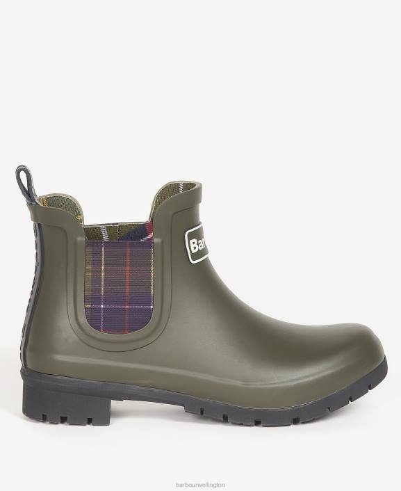 Women Black Barbour Kingham Wellingtons 40VB2159